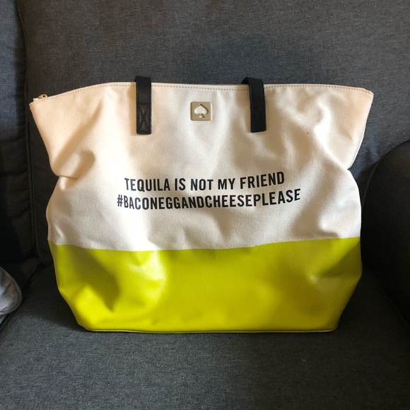 kate spade Handbags - Kate Spade Tequila is not my Friend Terry Tote